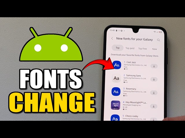 How to Change FONT on Any Android