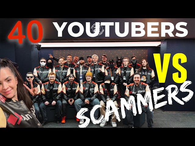 40 YouTubers vs. Scammers - The People's Call Center 2025 #irlrosie