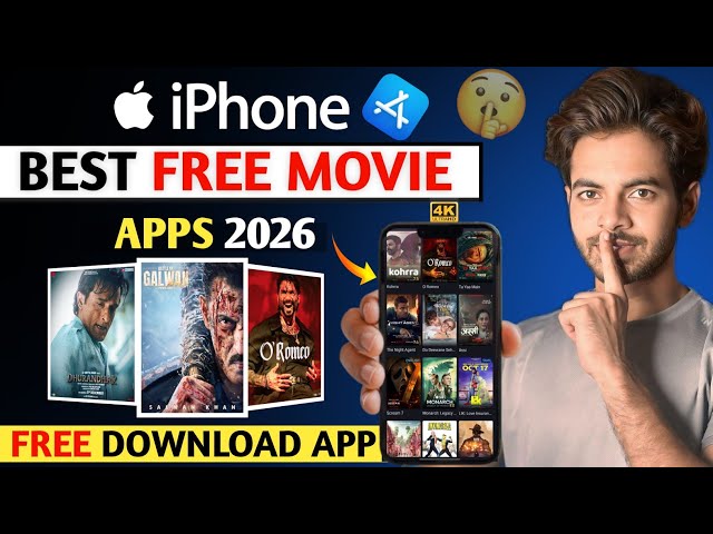 🎬 BEST FREE MOVIE APP FOR IPHONE | IPHONE BEST FREE MOVIE DOWNLOAD APP | MOVIE DOWNLOAD APP FOR IOS
