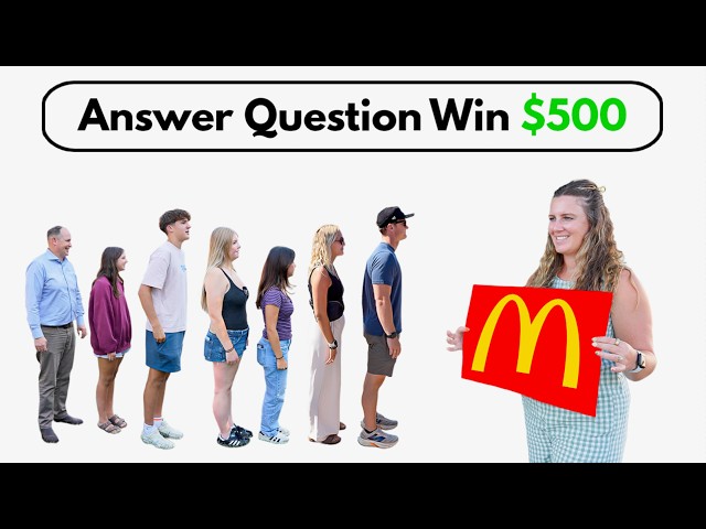 Answer General Knowledge Questions To Win $500
