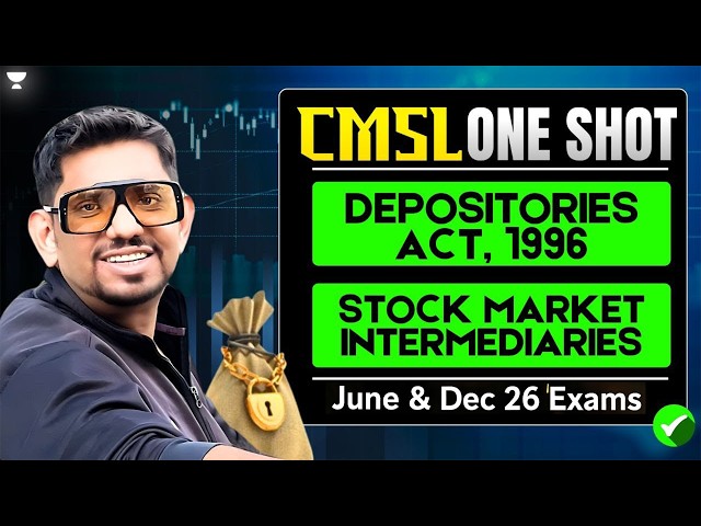 CMSL MARATHON🏆CS EXECUTIVE ONE SHOT REVISION FOR JUNE & DEC 26 EXAMS | CS AMIT VOHRA | UNACADEMY