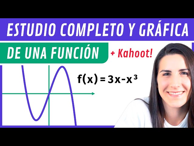 ESTUDIO Completo de FUNCIONES y Representación GRÁFICA 🎢
