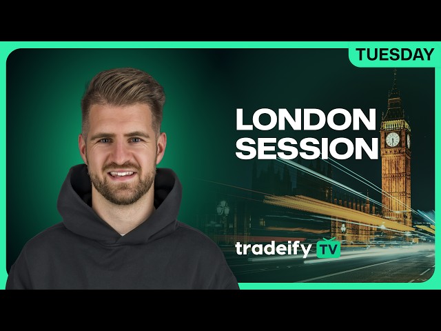 LONDON SESSION LIVE! | Tradeify TV | TUESDAY 7/28/26