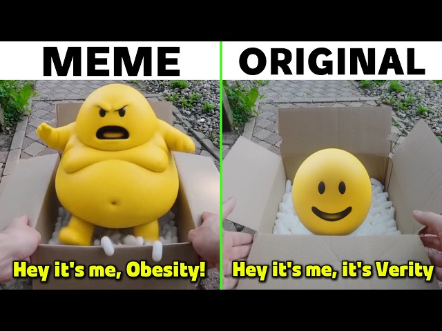 Hey It's me, It's Verity Meme vs Original