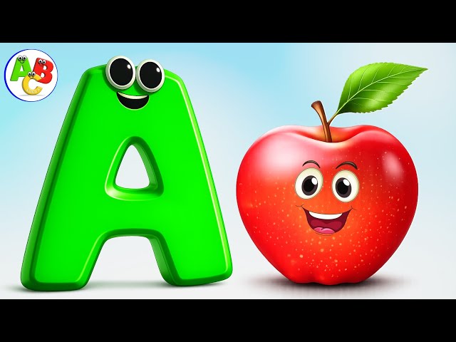 ABC Phonics Song | A is for Apple  | Learn ABC Alphabet for Kids | Fun Learning for Preschoolers