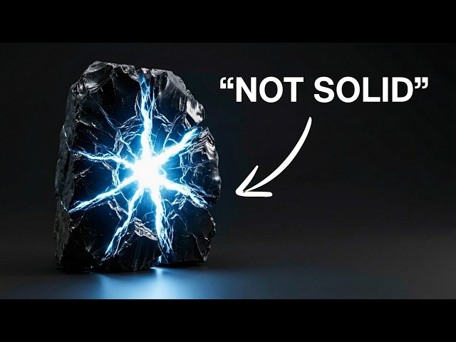 A Rock Isn’t Solid… It’s Trapped Light (And Physics Can’t Explain It)