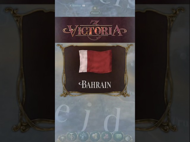 Bahrain is one of the HARDEST countries to play in Victoria 3 (Version 1.8.6)