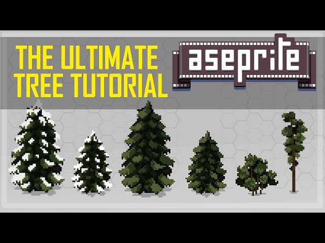 Pixel Art Tutorial: The Ultimate Tree Tutorial