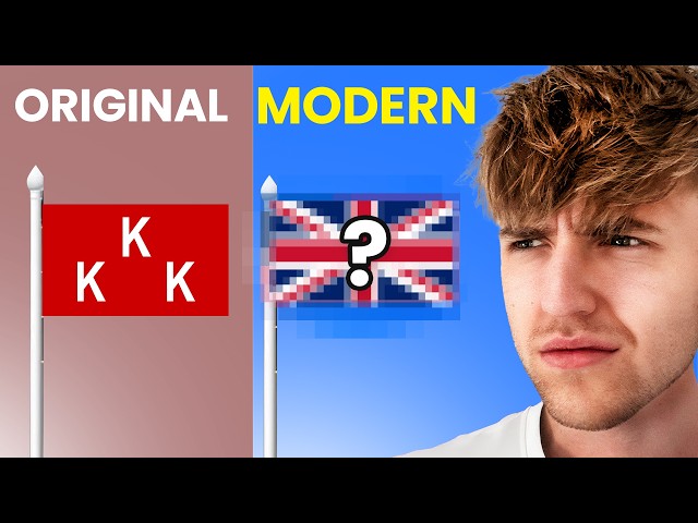 Countries First Flags Vs Modern Flags