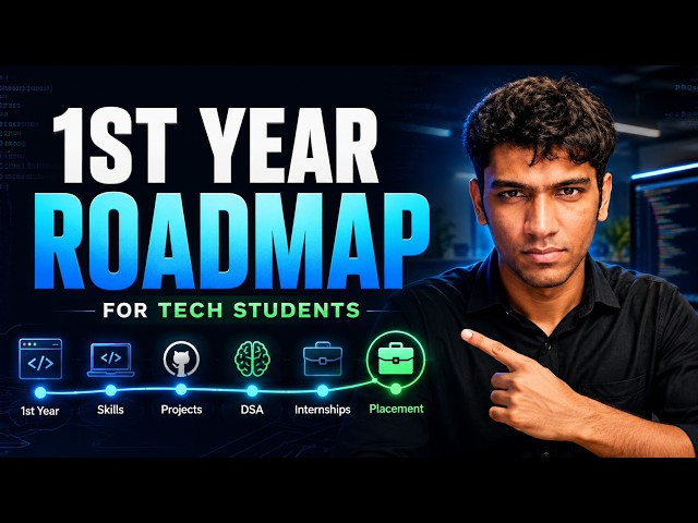 First Year to Final Year: Complete Placement Roadmap for Tech Students to Get a Job