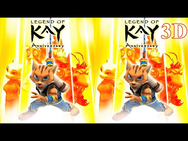 Legend of Kay 3D video 1 SBS VR Box google cardboard