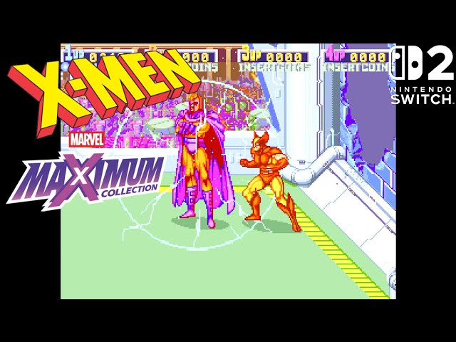 X-Men The Arcade Game Solo Walkthrough - MARVEL MaXimum Collection (Switch 2) 4K HDR