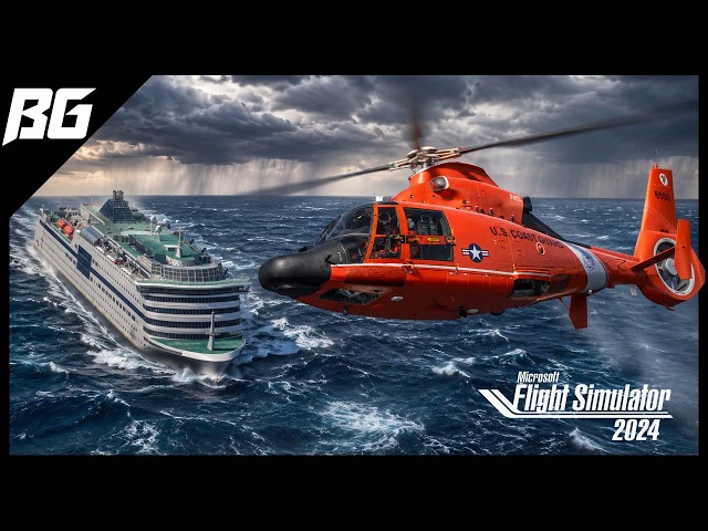 Emergency Cruise Ship Medevac - Coast Guard Miami