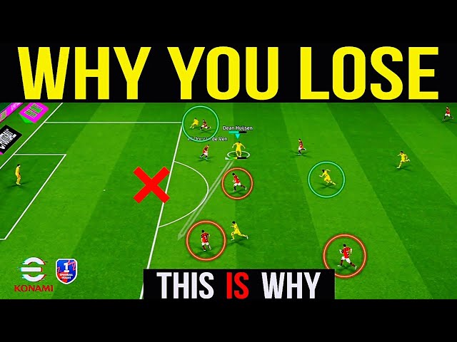 WHY YOU KEEP CONCEDING AFTER SCORING IN EFOOTBALL(STOP DOING THIS)