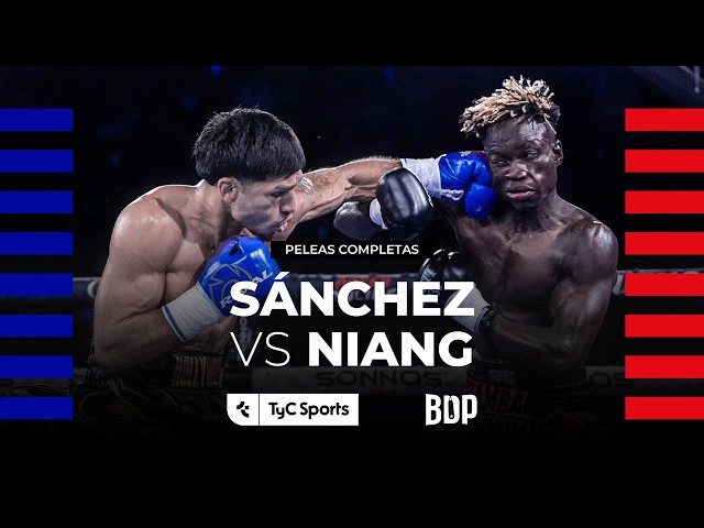 Leonardo Sánchez vs. Touba Niang - Boxeo de Primera - TyCSports