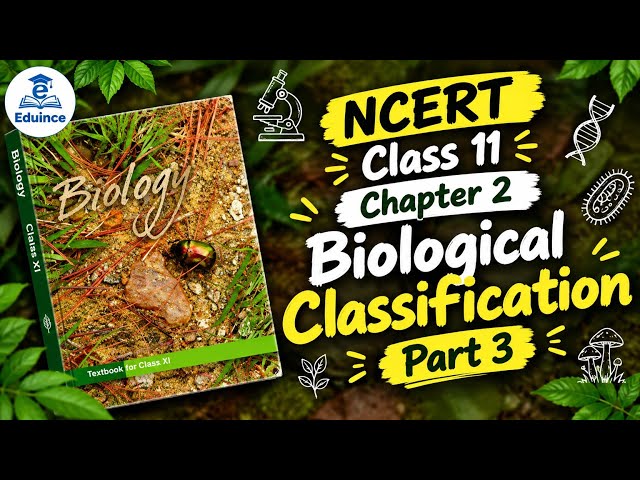 NCERT LINE BY LINE Class 11 Biological classification CH -2 #neet #biology 