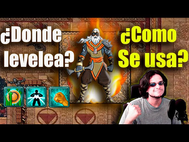 ESTA ROTO!  🔥Guía de el monje en Tibia - Rotación, Armas y Lugares de hunt hasta 150