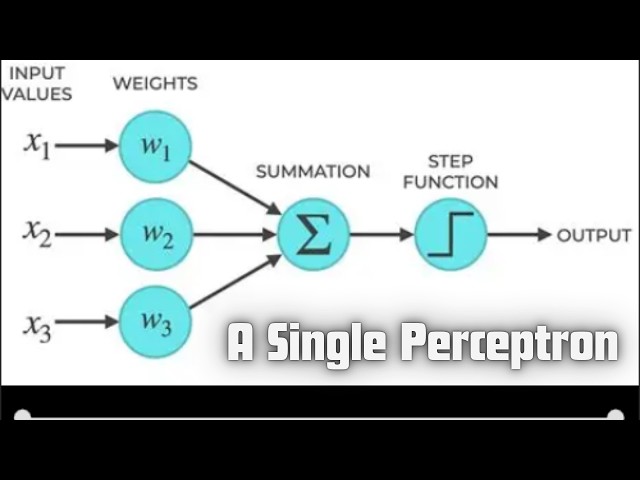 Making a single perceptron