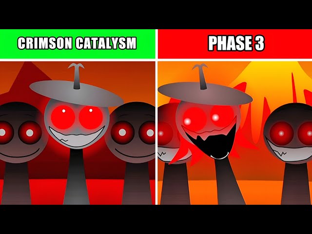 New Mod – Sprunki Crimson Cataclysm But Phase 3