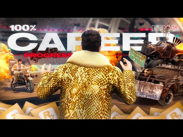 Finishing GTA Online's Worst Content to 100% The Game - 100% Career Progress Challenge