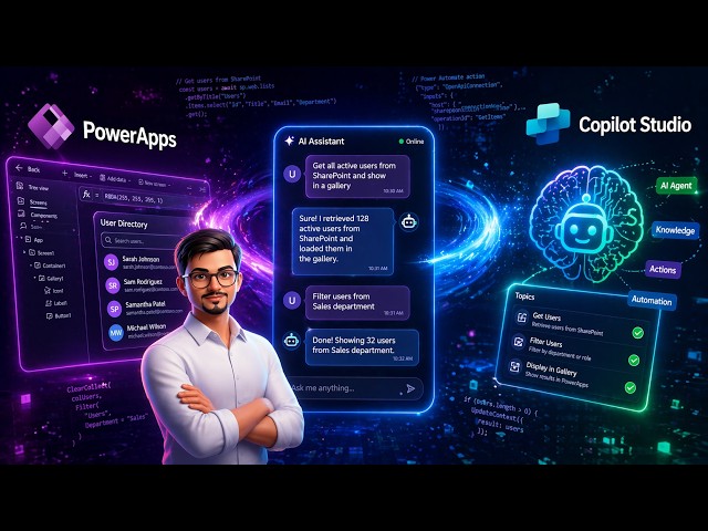 Power Apps Code Apps - Connect to Copilot Studio 🤖