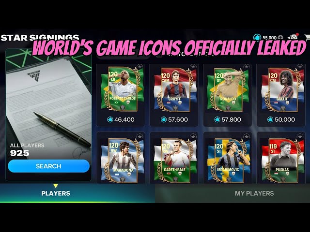 All World's Game Event Icons Officially Leaked 😲🔥| Fc Mobile
