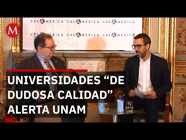 UNAM Rector Warns of Risk to Students from Low-Quality Private Universities