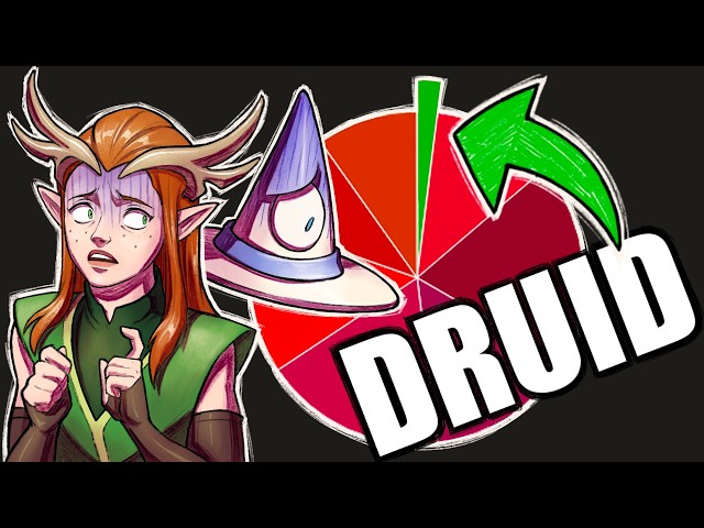 Druids are the LEAST PLAYED D&D Class. Why?