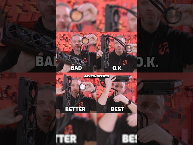 Best AIO Orientation for a Gaming PC?