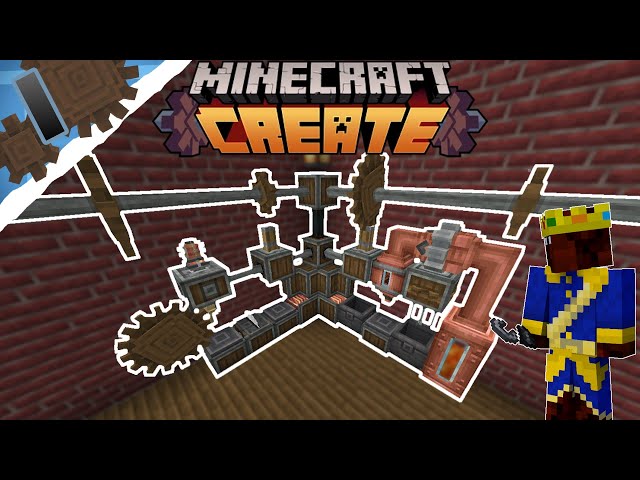 I Built a Tiny Factory in Minecraft Create
