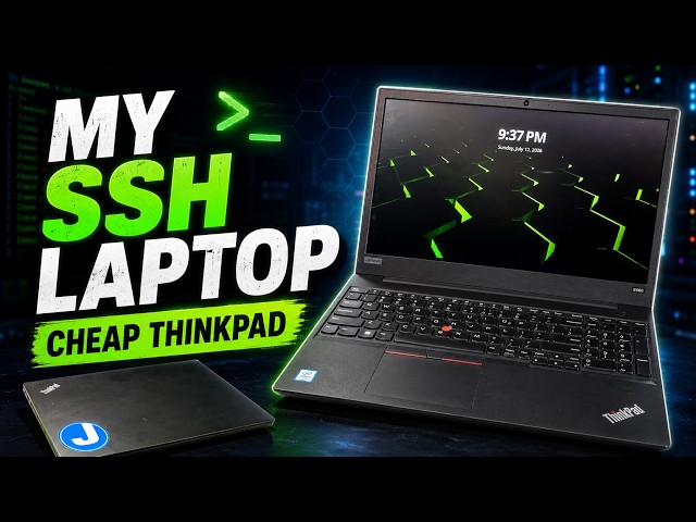 I Bought a Cheap ThinkPad Just to SSH Into My Home Lab!