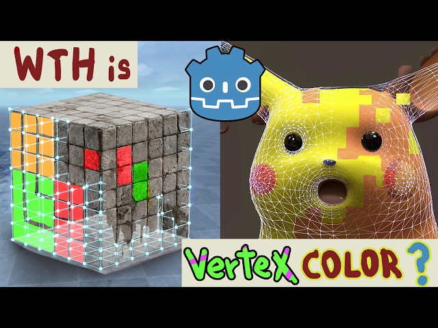 002 Frag/Vertex Color - Visual Shader - GODOT