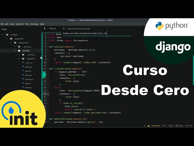 Curso Django Desde Cero | CRUD completo y Bases de Datos