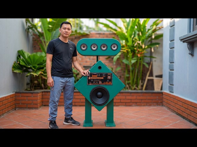 Building a Monster 800W Active JBL Speaker from Pallet Wood | Amazing DIY Crafts