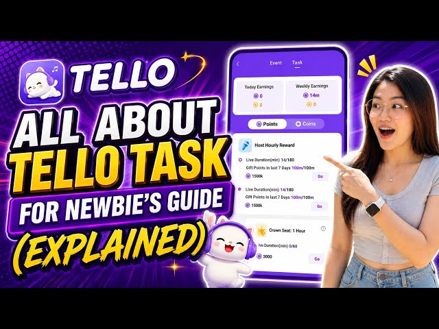 How To Complete Daily Tasks On Tello | Earn More | Complete Guide