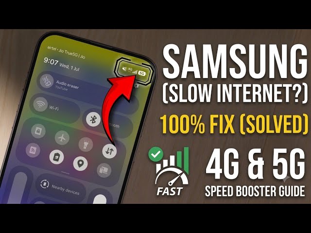 After Update! Samsung Network Issue Fix ✅ 4G/5G Slow Internet Issue Solved 💯