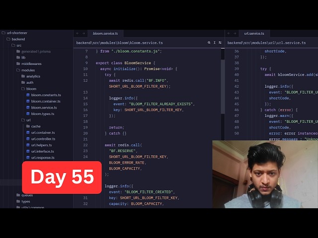 🔴 Day 55 of Learning Advance Backend And System Design (Live Coding)