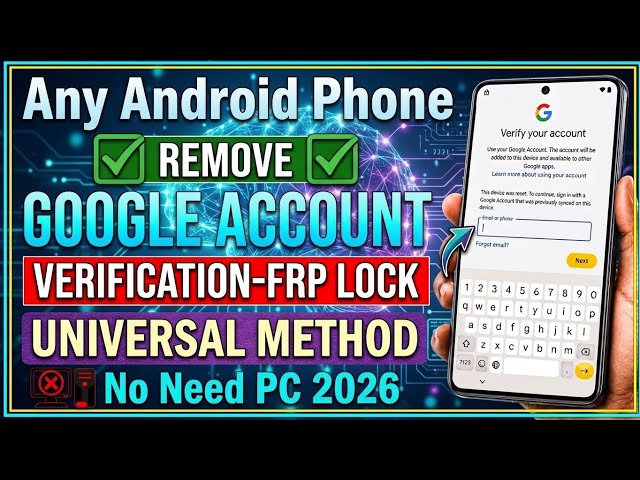 All Mobile FRP Bypass if forgotten Google account | how to FRP bypass All Android worked 