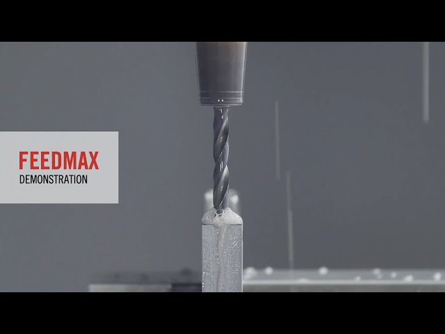 FEEDMAX™-P: A drill which is optimized for steel applications