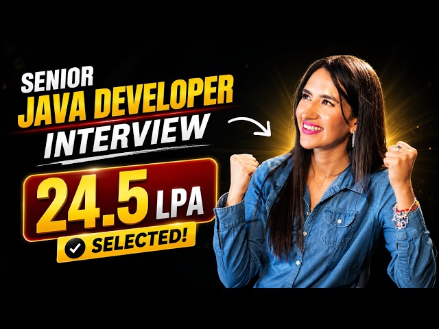 Senior Java Developer Interview Experience | 24.5 LPA | Spring Boot, Microservices, Kafka, REST API