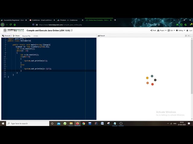 codeforces #651A (Your first Codeforces solution in Java).
