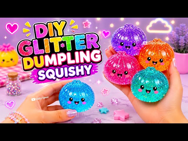 How to make viral dumpling at home / Paper craft/ Easy craft ideasDIY/ school project/art and craft
