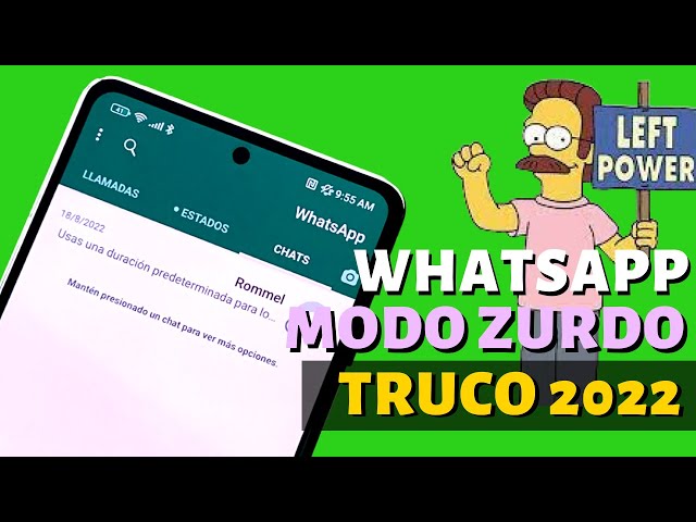 Activa el MODO ZURDO en WHATSAPP ahora mismo | Truco 2022