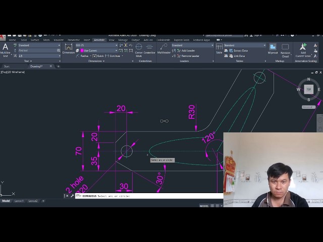 AutoCAD 2D Drawing Practice | Complete Full Course in One Video Part 09