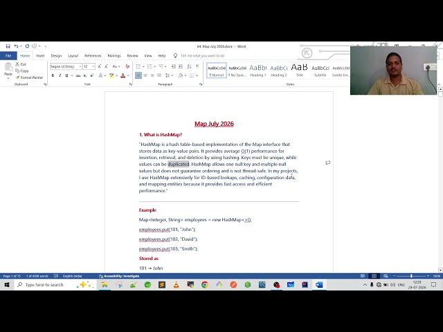 #shorts HashMap @chinnadevtech6 #interview 