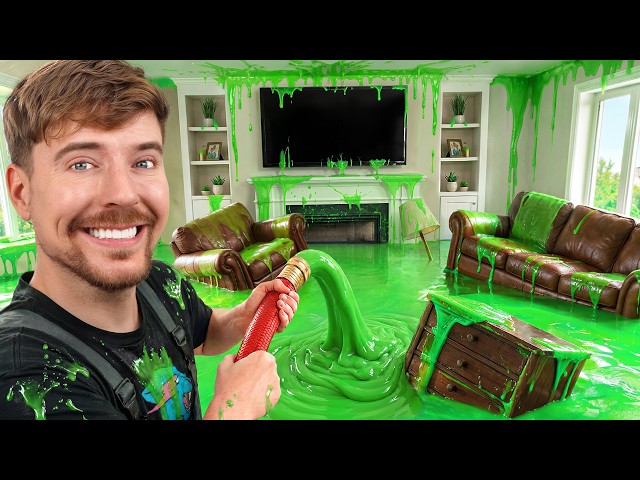 I Filled My Brother’s House With Slime & Bought Him A New One