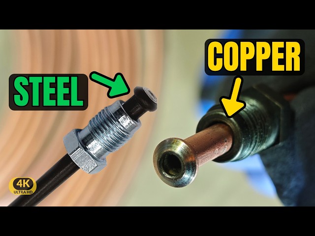 COPPER vs STEEL brake lines: Ultimate flaring & selection guide