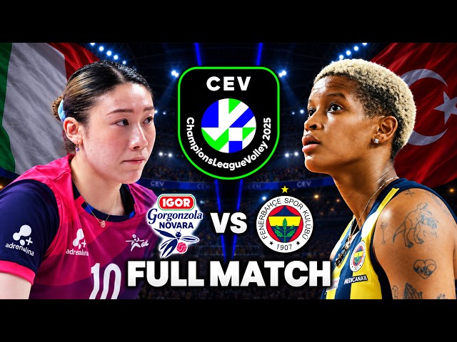 Novara vs Fenerbahçe | Full Match | CEV Champions League Volley 2026