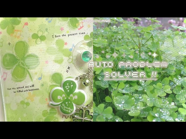 AUTO problem solver 🍀 glitch out reality to your favour