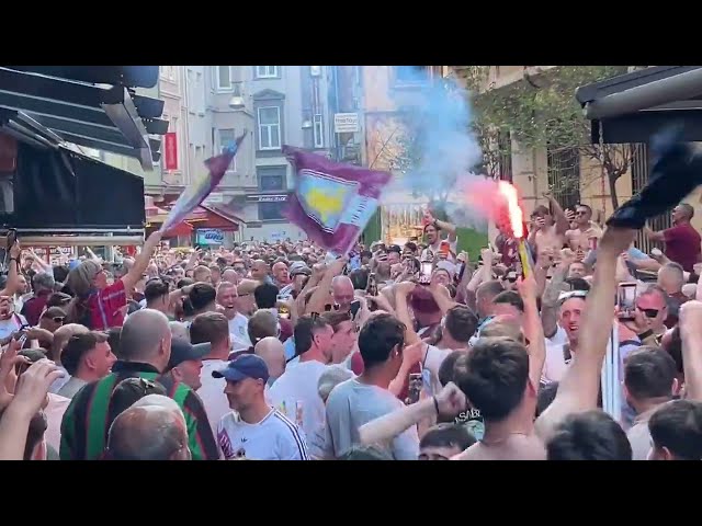 Aston Villa Fans DID THIS in Istanbul - WOW!